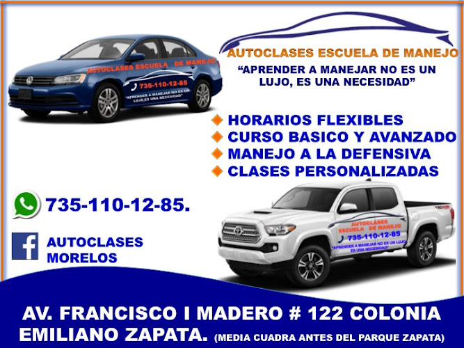 escuela de manejo Cuautla